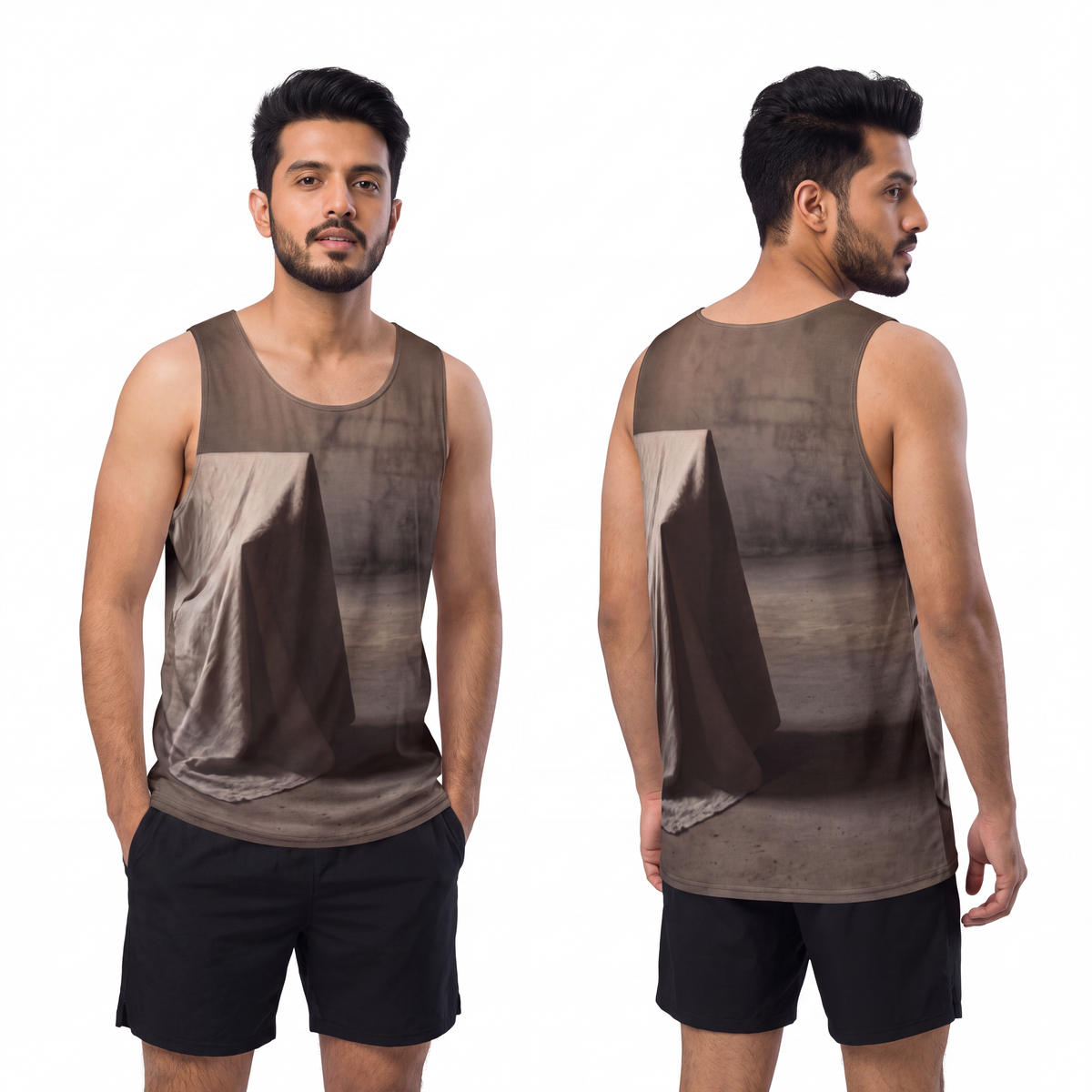 Men's Tank - Draped Silence Still Life Art - Shadowed... |...