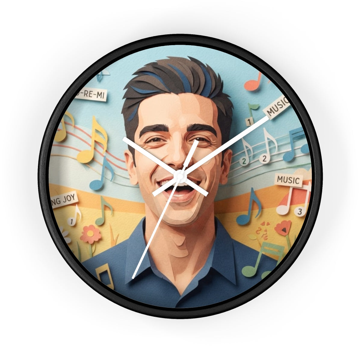 Wall Clock - Tempo of the Day | Echovira Gallery