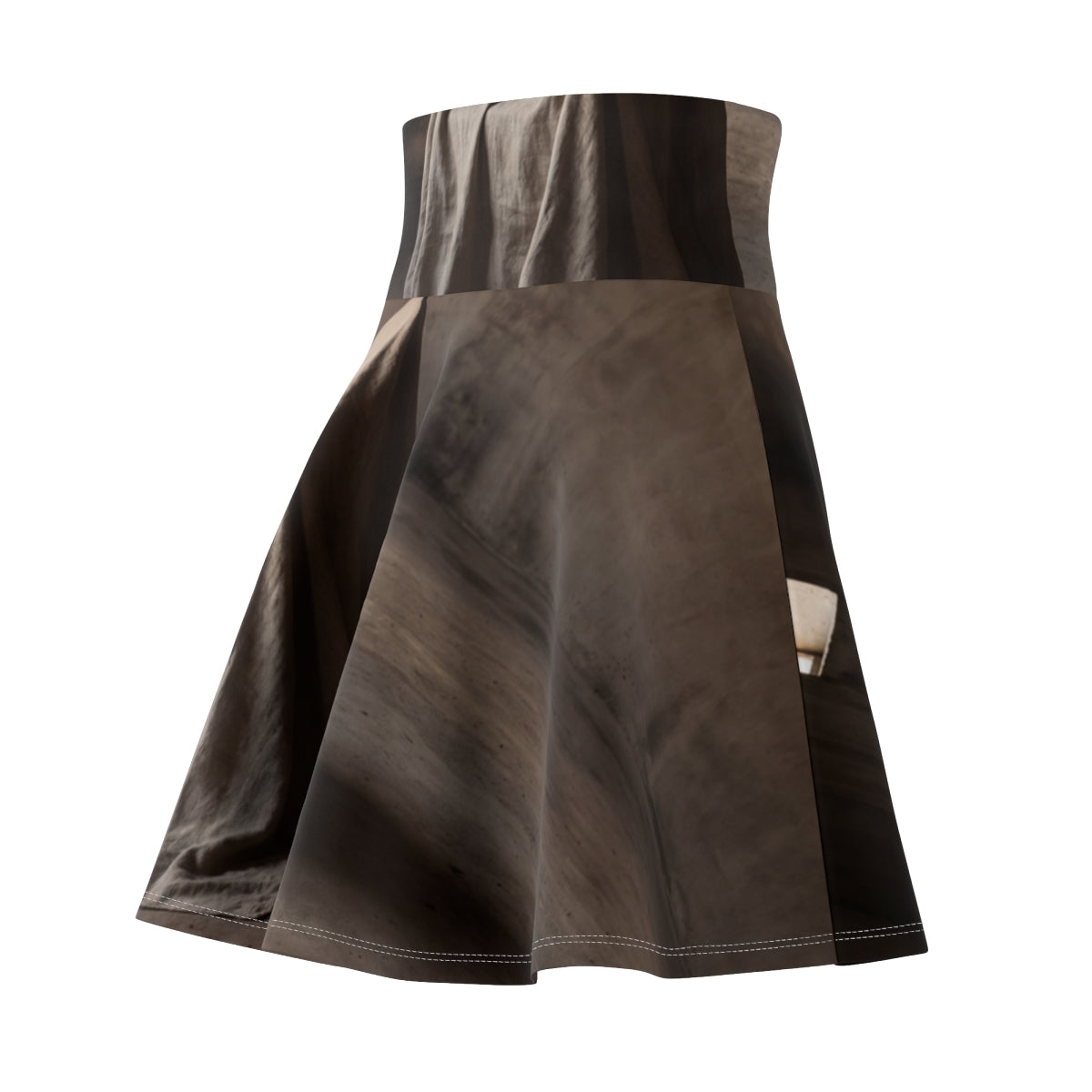Women's Skater Skirt - Concrete Spin