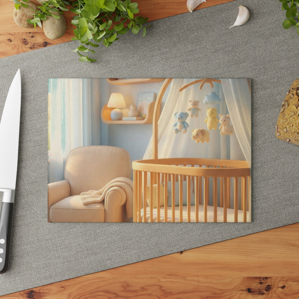 Tranquil Glass Cutting Board - Kitchen Prep