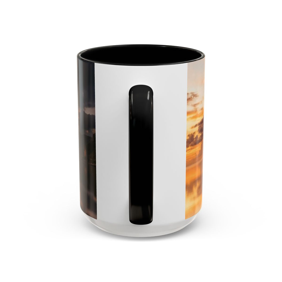 Accent Mug - Golden Hour Cloudscape | Echovira Gallery