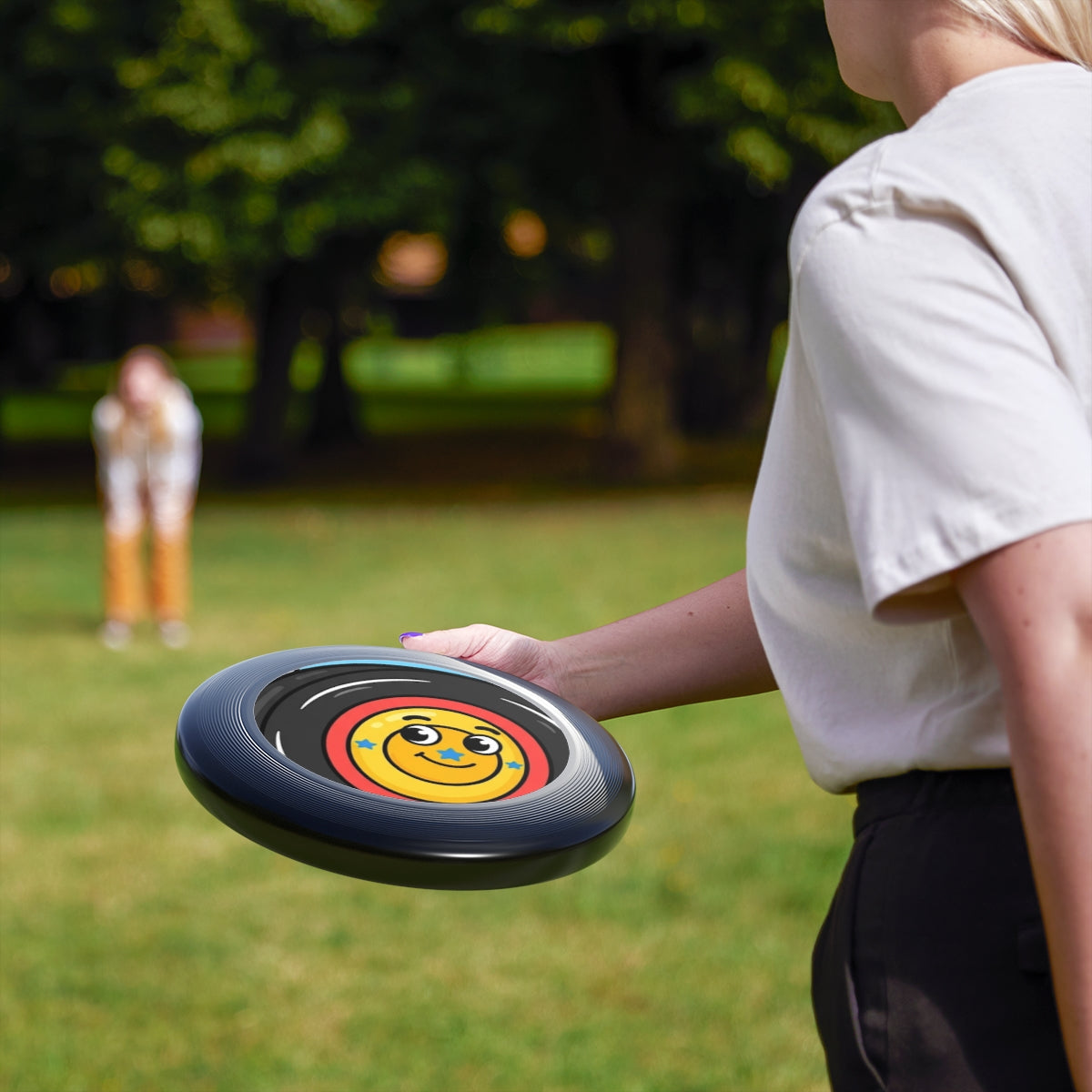 Wham-O Frisbee - Happy Wheels Flying Disc | Echovira Gallery