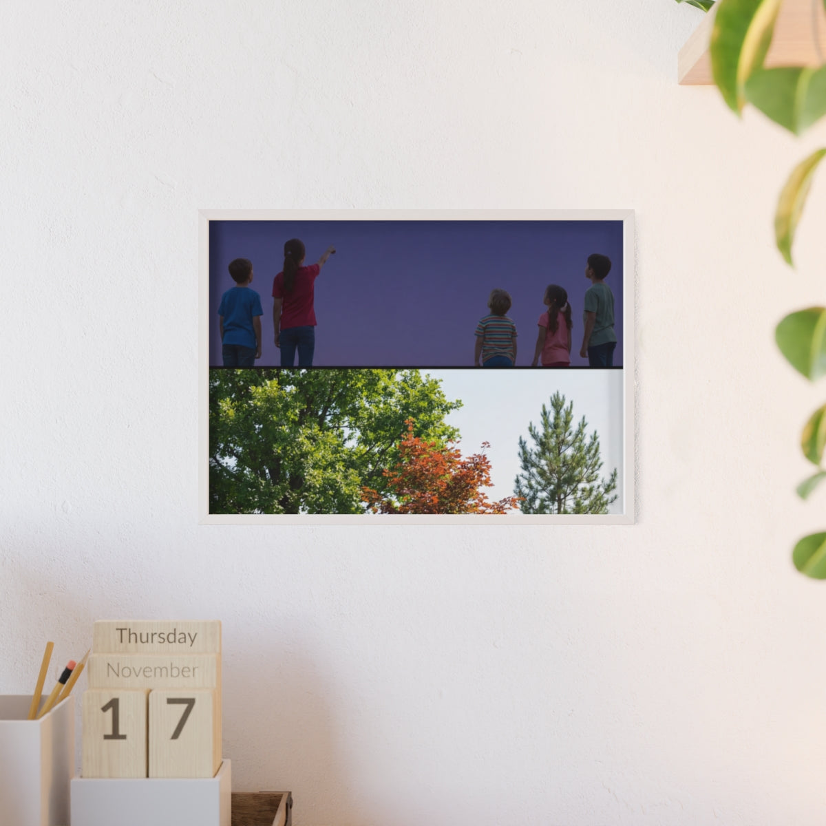 Posters with Wooden Frame - Woodland Explorer