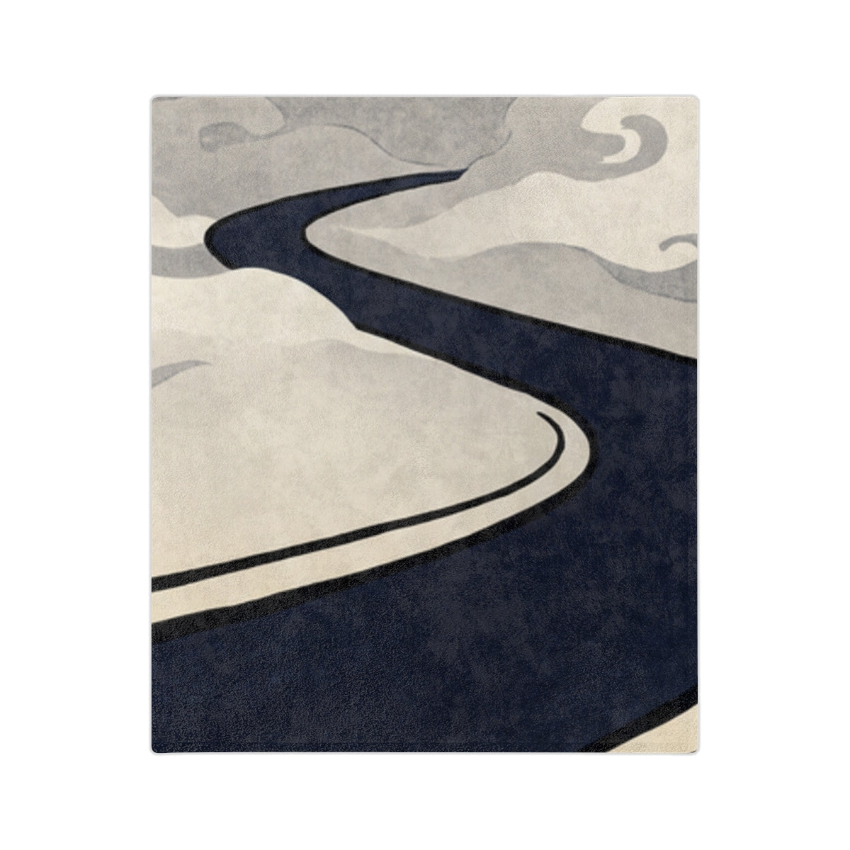 Velveteen Blanket - Silent Path Horizon | Echovira Gallery