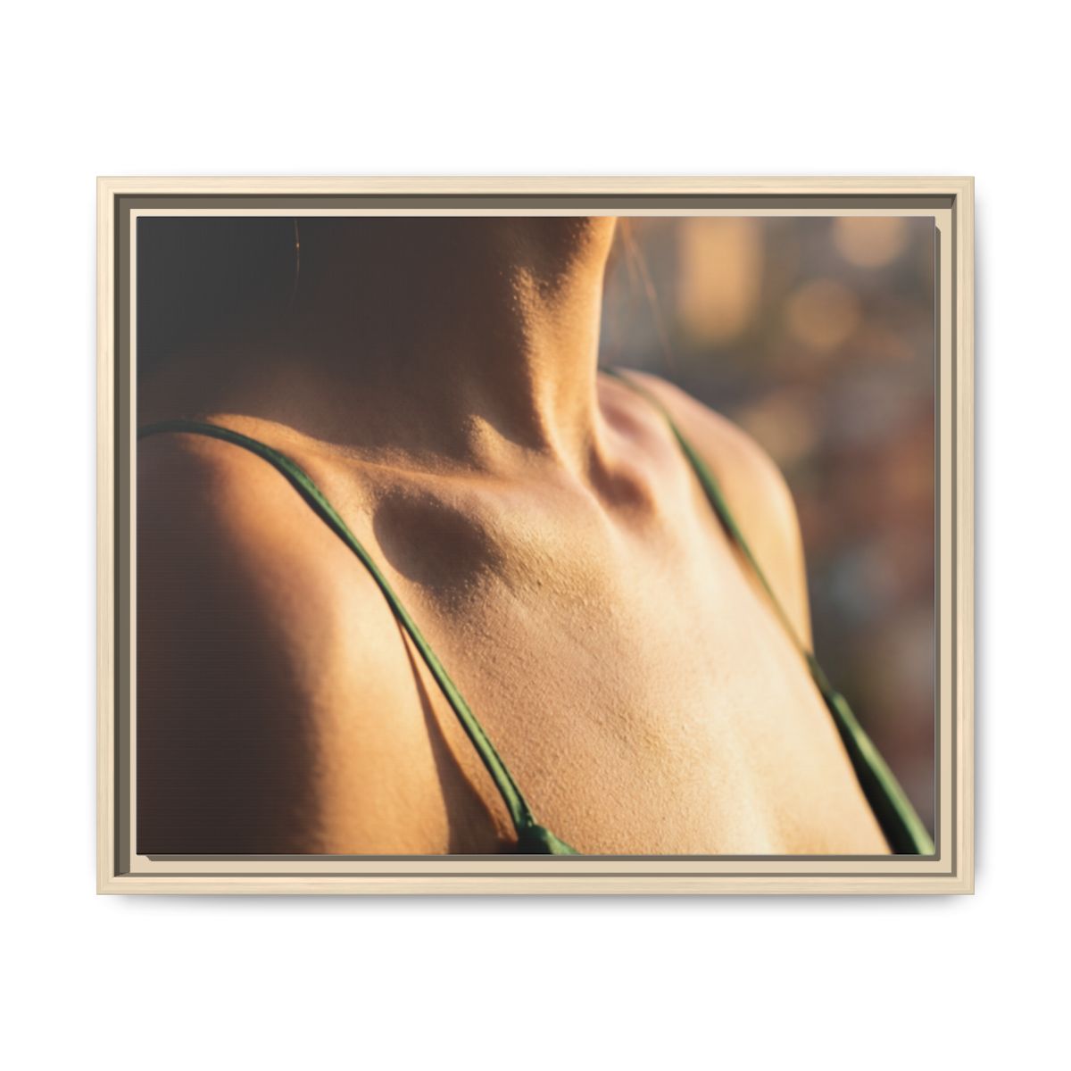 Matte Canvas Framed - Golden Hour Portrait