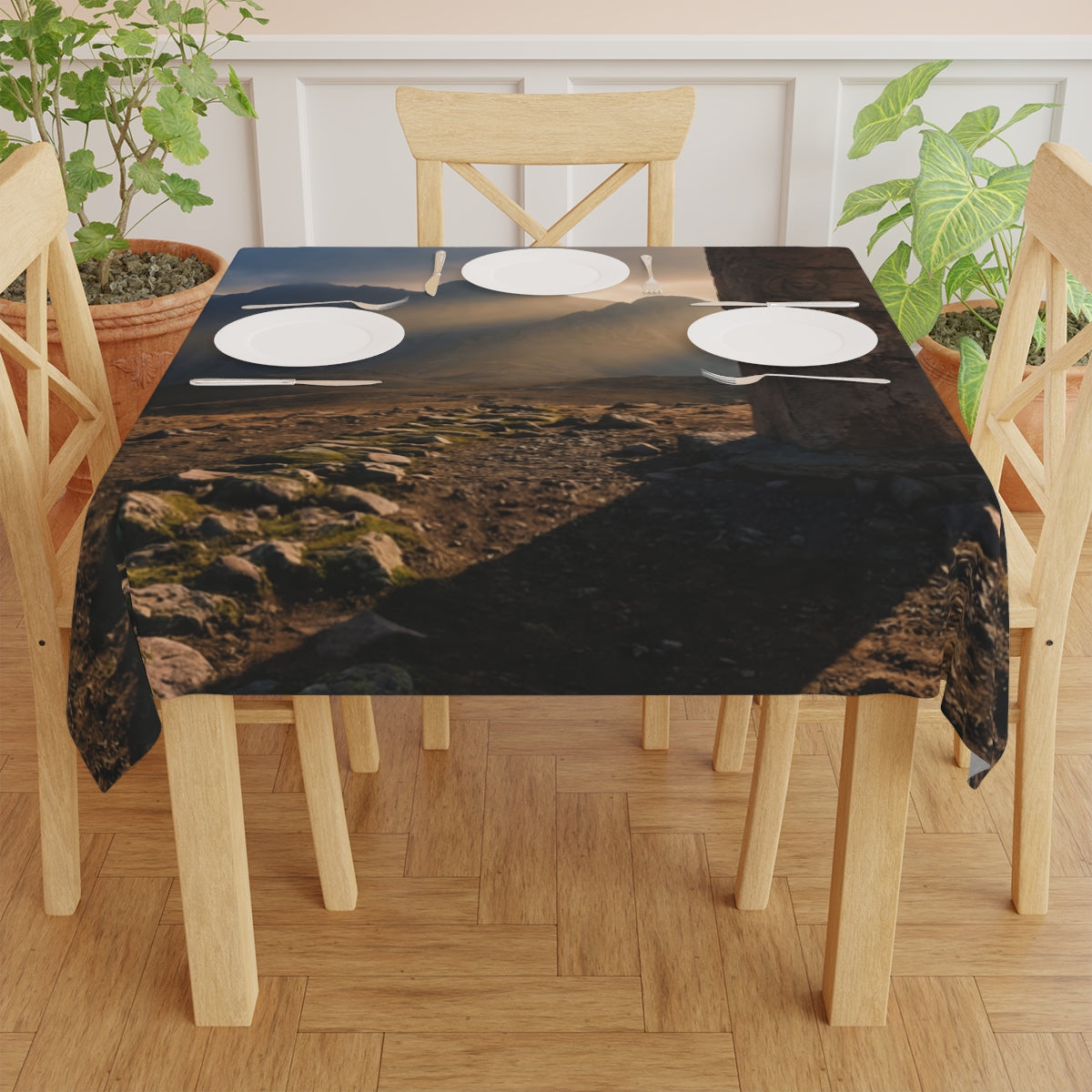 Tablecloth - Mystic Mountain Peaks