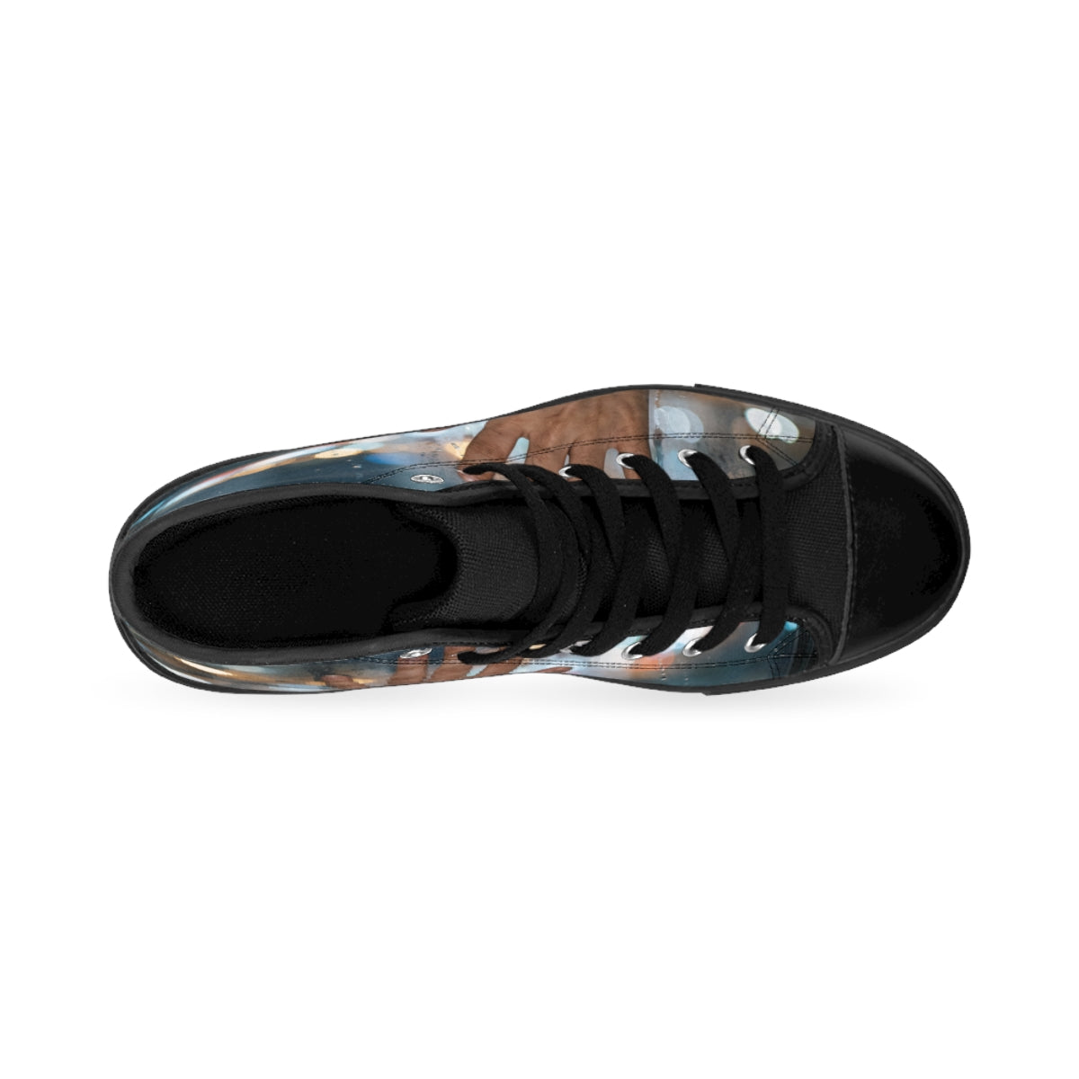 Rainy City Bokeh Women's Classic Sneakers
