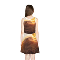 Girls' Sleeveless Sundress with Cosmic Canyon Sun