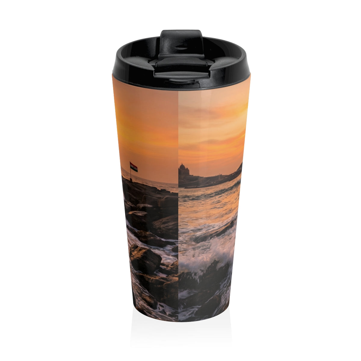 Travel Mug - Ocean Sunrise Commute