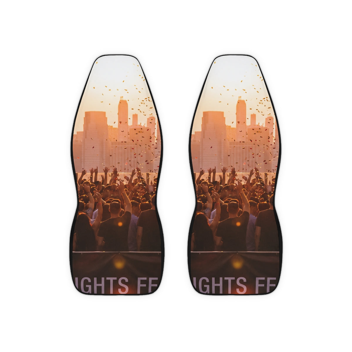 Car Seat Covers - City Lights Festival | Echovira Gallery