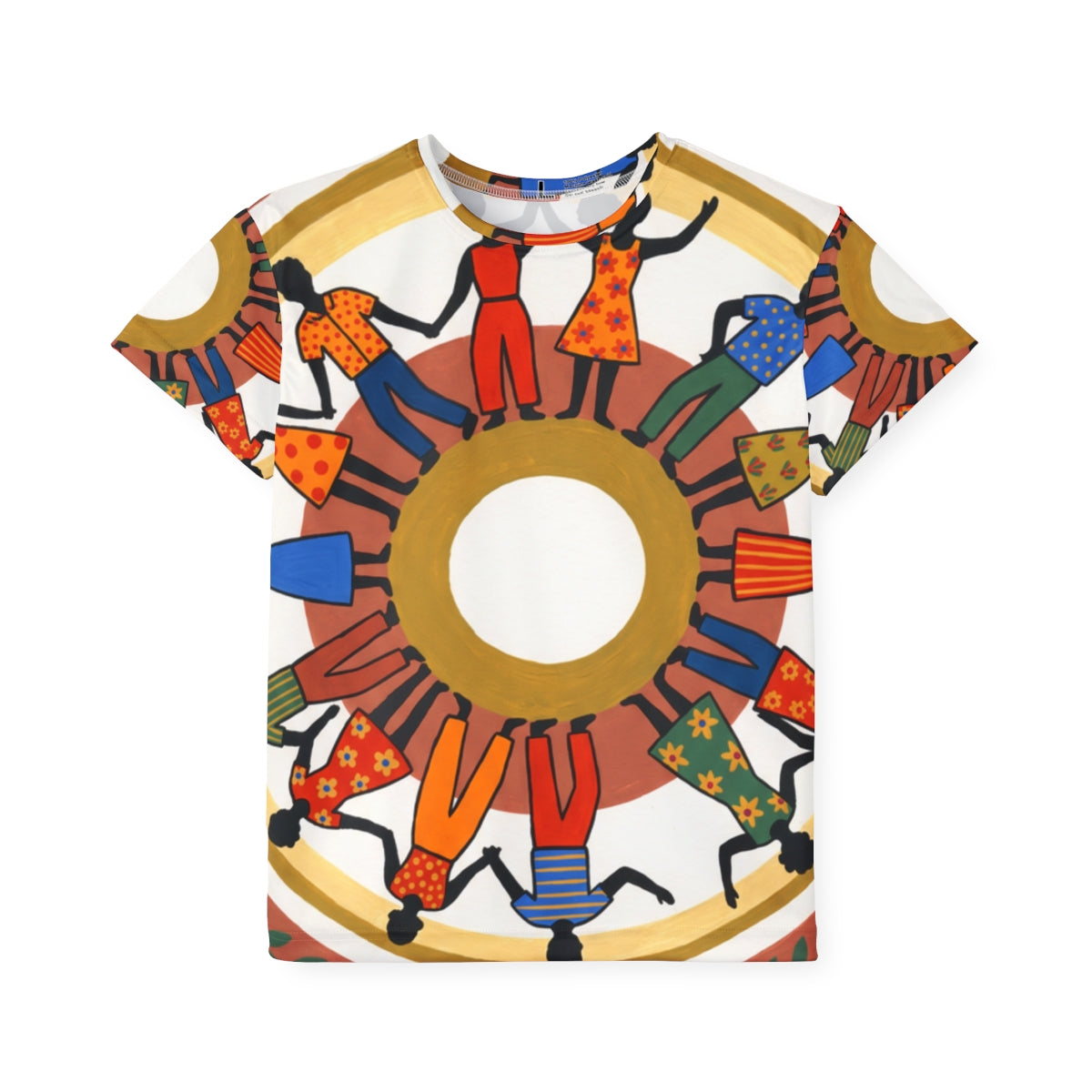 Kids Sports Jersey - Unity Mandala Folk Art | Echovira...