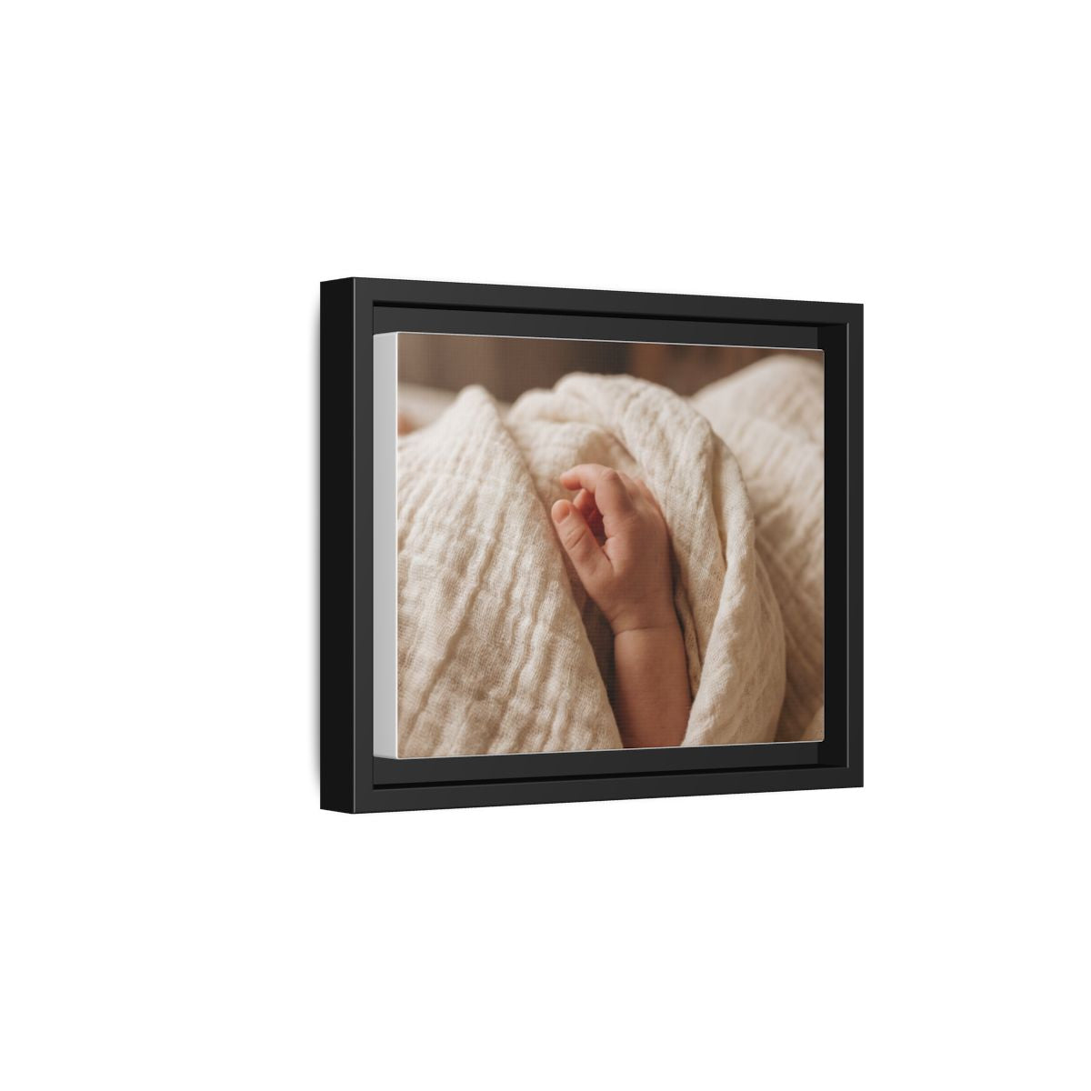 Framed Canvas - Minimalist Decor — Black / 1.25"