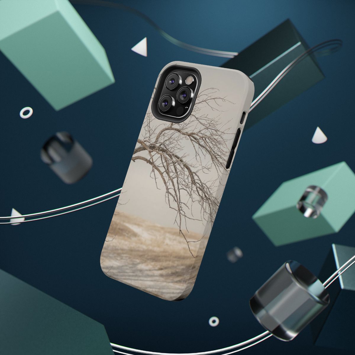 Impact-Resistant Cases - Tough Phone Case - Winter Tree Vibe— sizes part 1/2