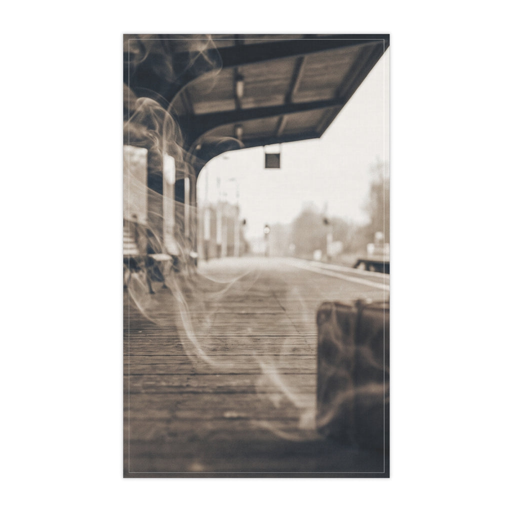 Tea Towels - Ghost Platform Vintage Setting | Echovira...