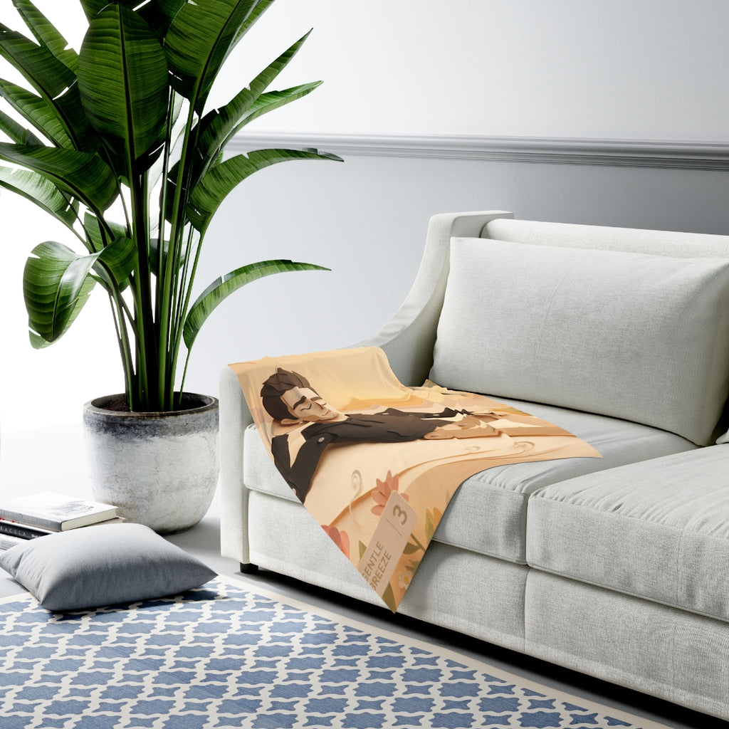 Baby Swaddle Blanket - Gentle Breeze Meadow | Echovira...