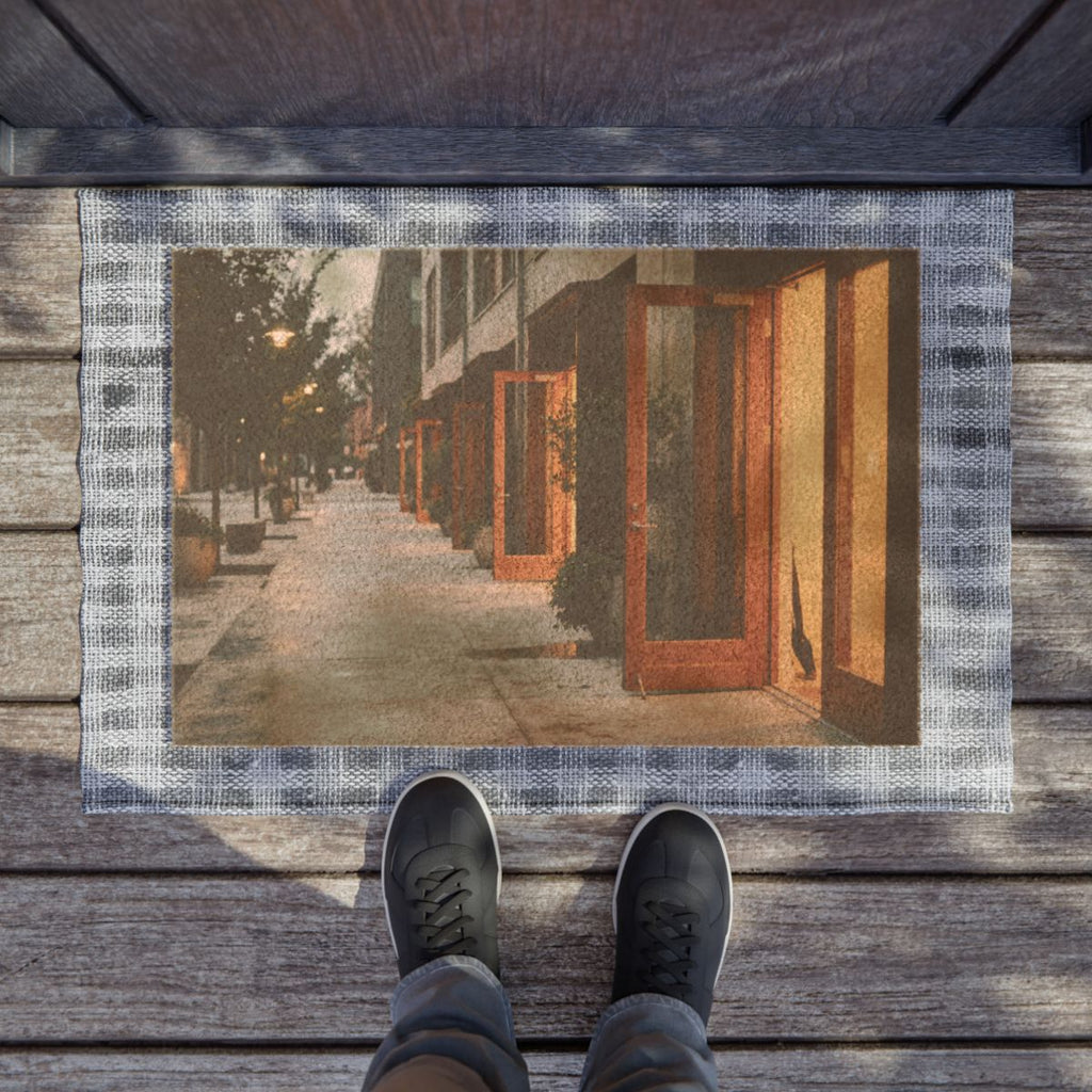 Doormat - Twilight Promenade Welcome | Echovira Gallery