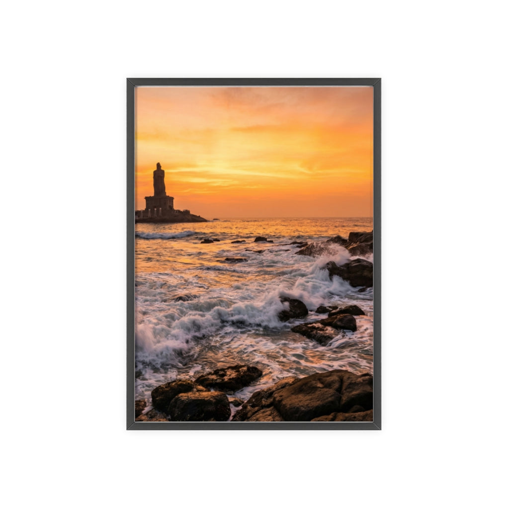 Framed Poster - Golden Hour Horizon