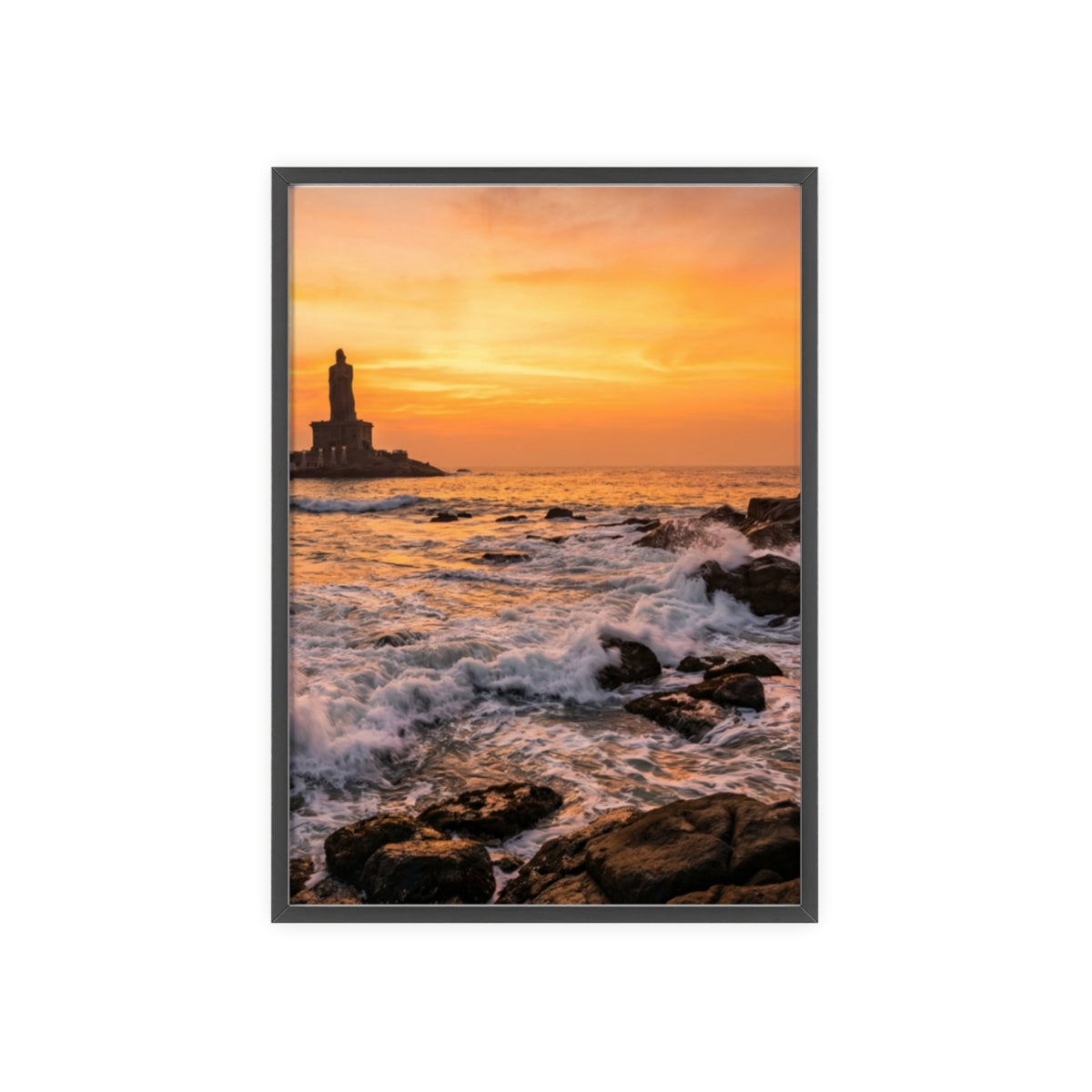 Framed Poster - Golden Hour Horizon