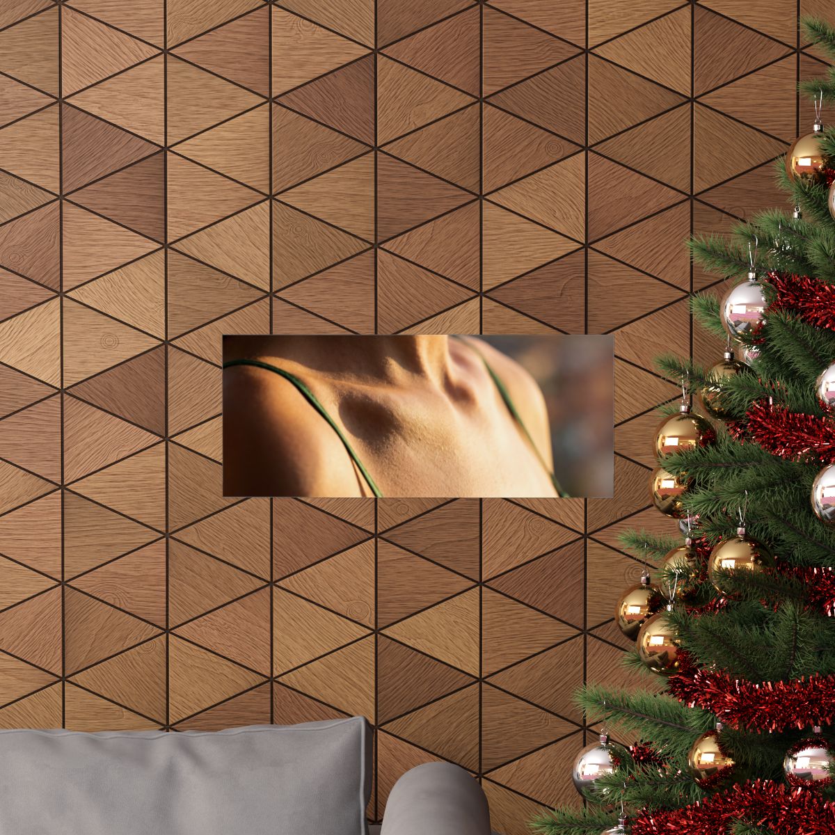 Matte Horizontal Posters - Golden Hour Glow - Minimalist......