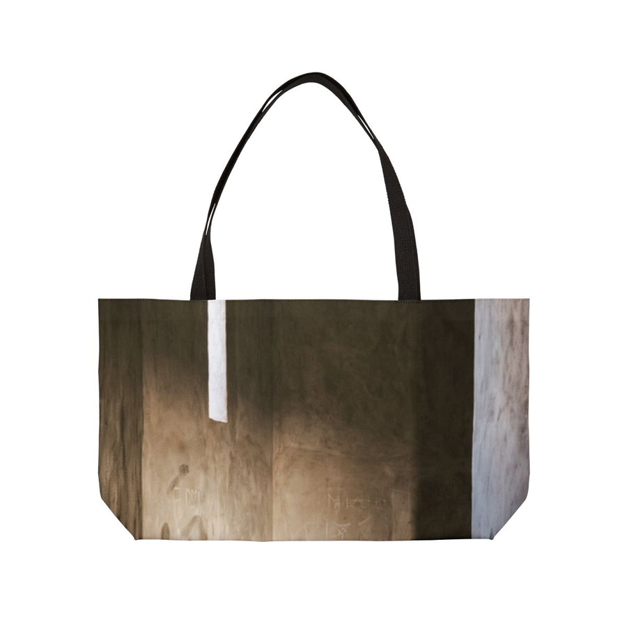 Weekender Tote Bag - Shadows of the Citadel moody architectural print