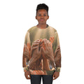 Unisex Sweatshirt - Golden Rays of Unity Wall Art | Echovira...