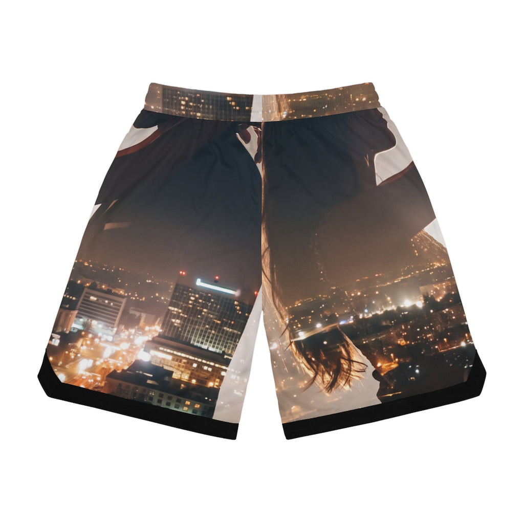 Basketball Rib Shorts - Midnight City lights | Echovira...
