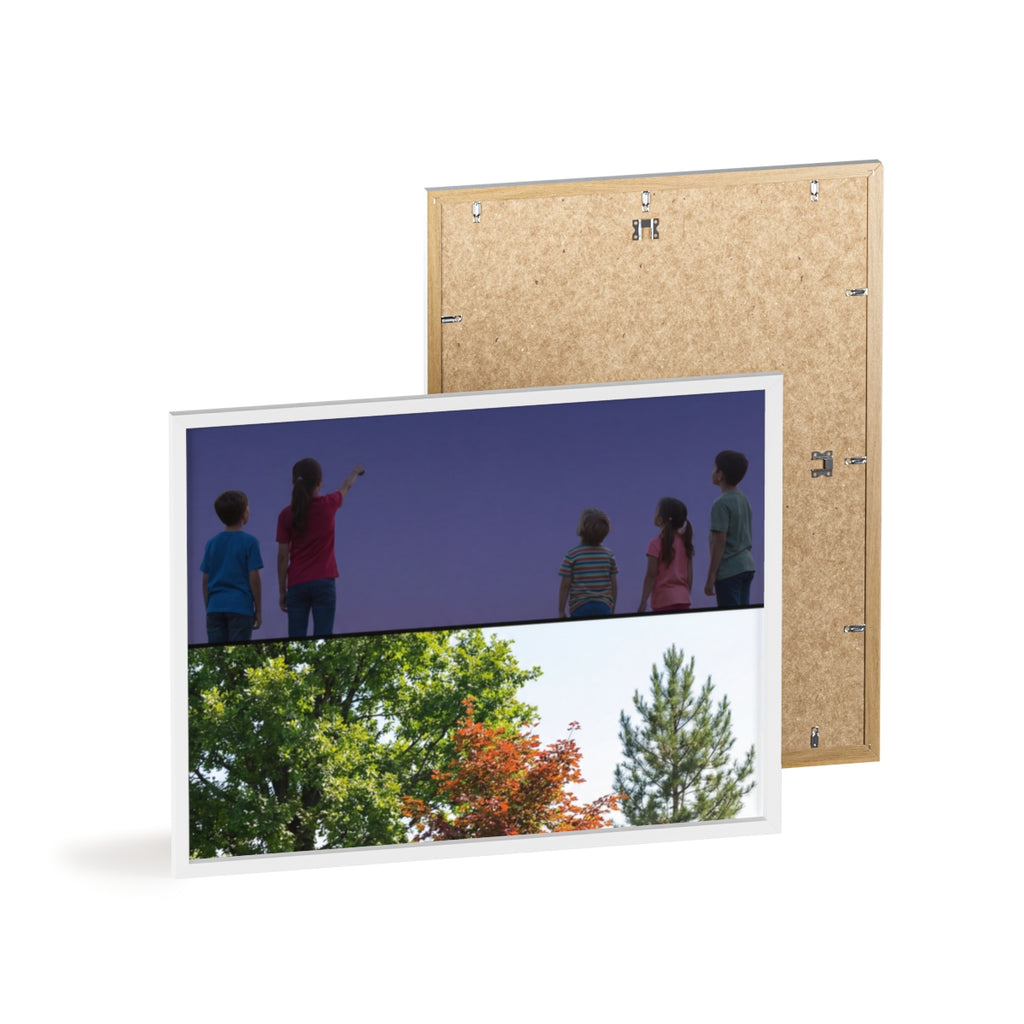 Posters with Wooden Frame - Woodland Explorer