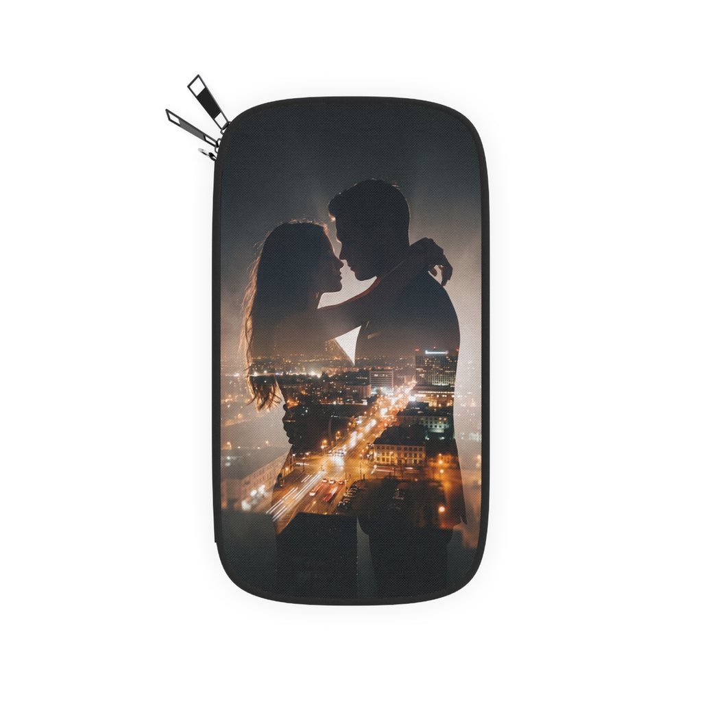 Passport Wallet - Metropolitan Night Romance | Echovira...