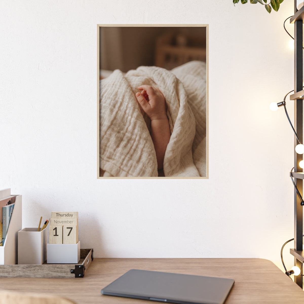 Wooden Framed Poster - Gentle Art