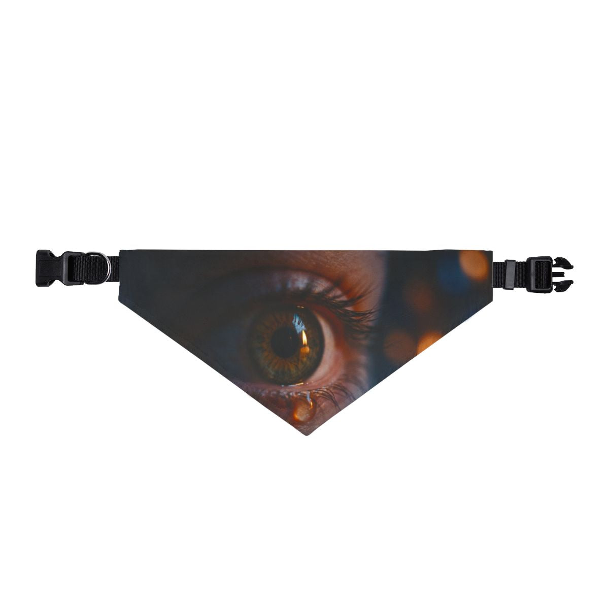 Clip-on Pet Bandana - Moody Gaze