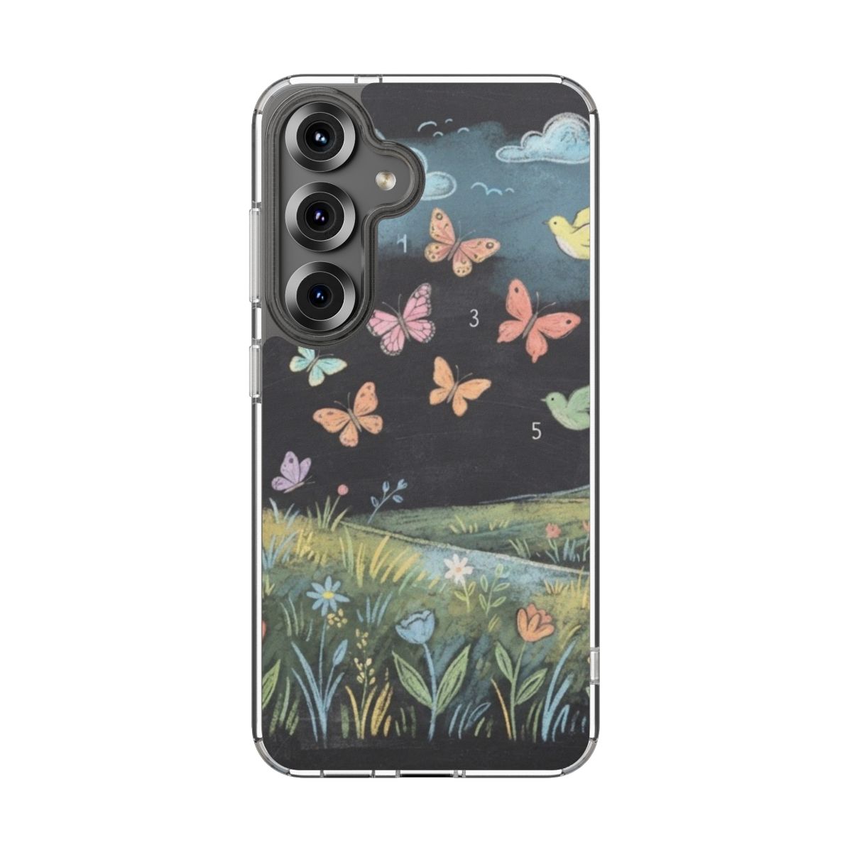 Clear Impact-Resistant Cases - Clear Phone Case - Meadow......