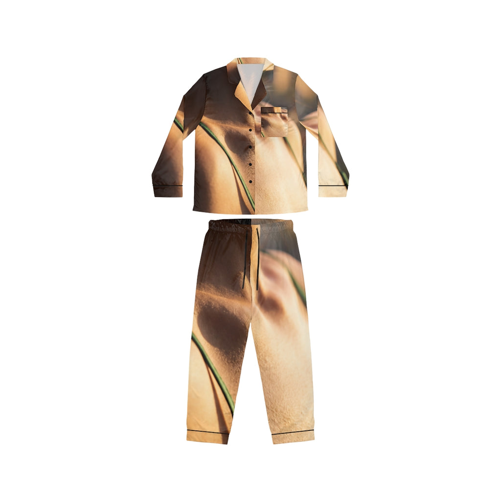 Women's Satin Pajamas - Cinematic Slumber