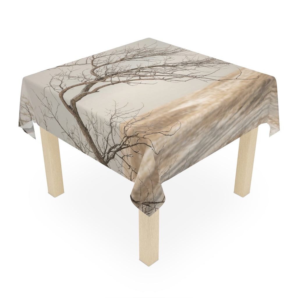 Tablecloth - Hushed Winter Elegance
