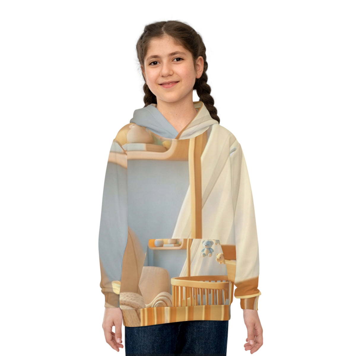Children's Hoodie - Dreamy Serene Nursery Art | Echovira...