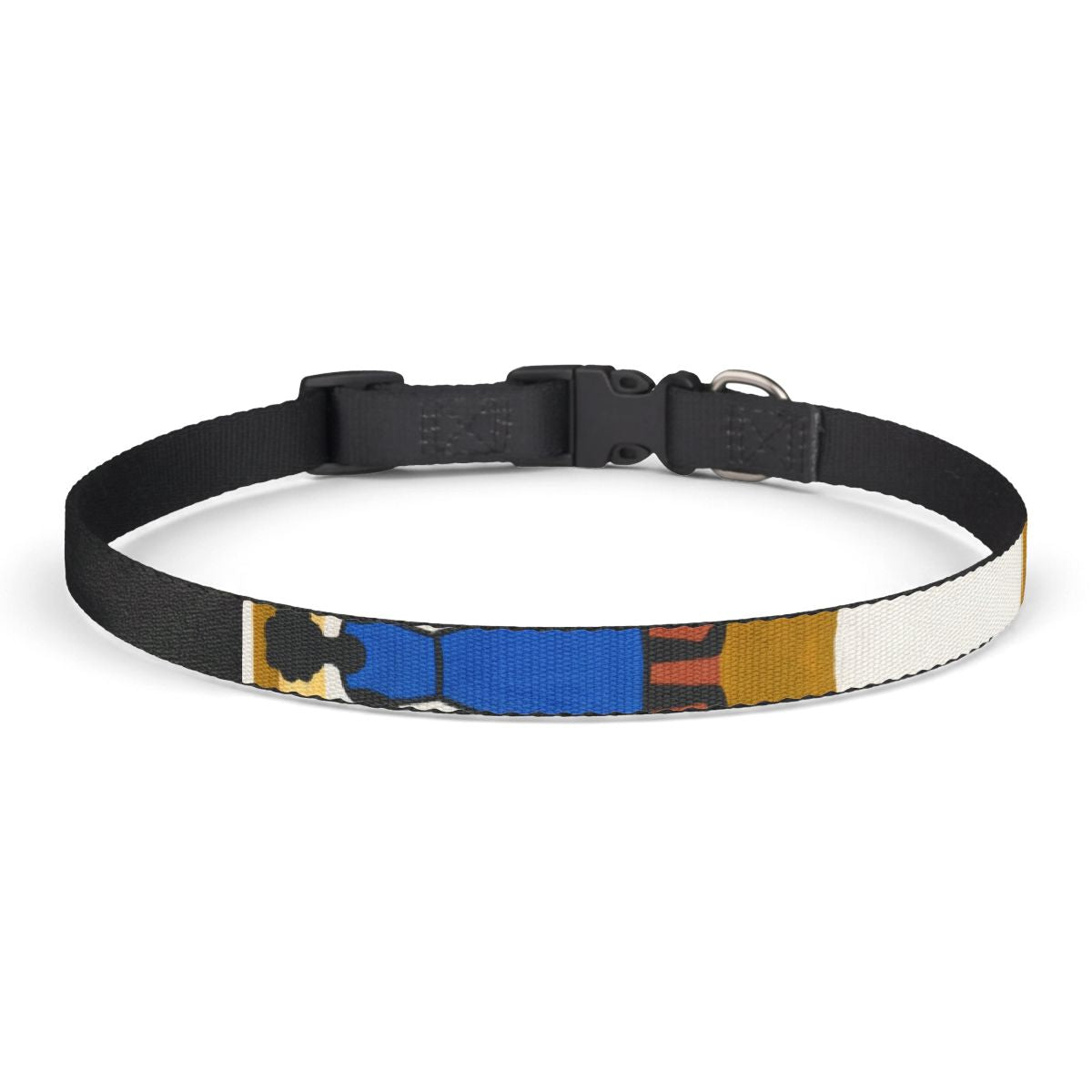 Clip-on Pet Collar - Unity Mandala Folk Art | Echovira...