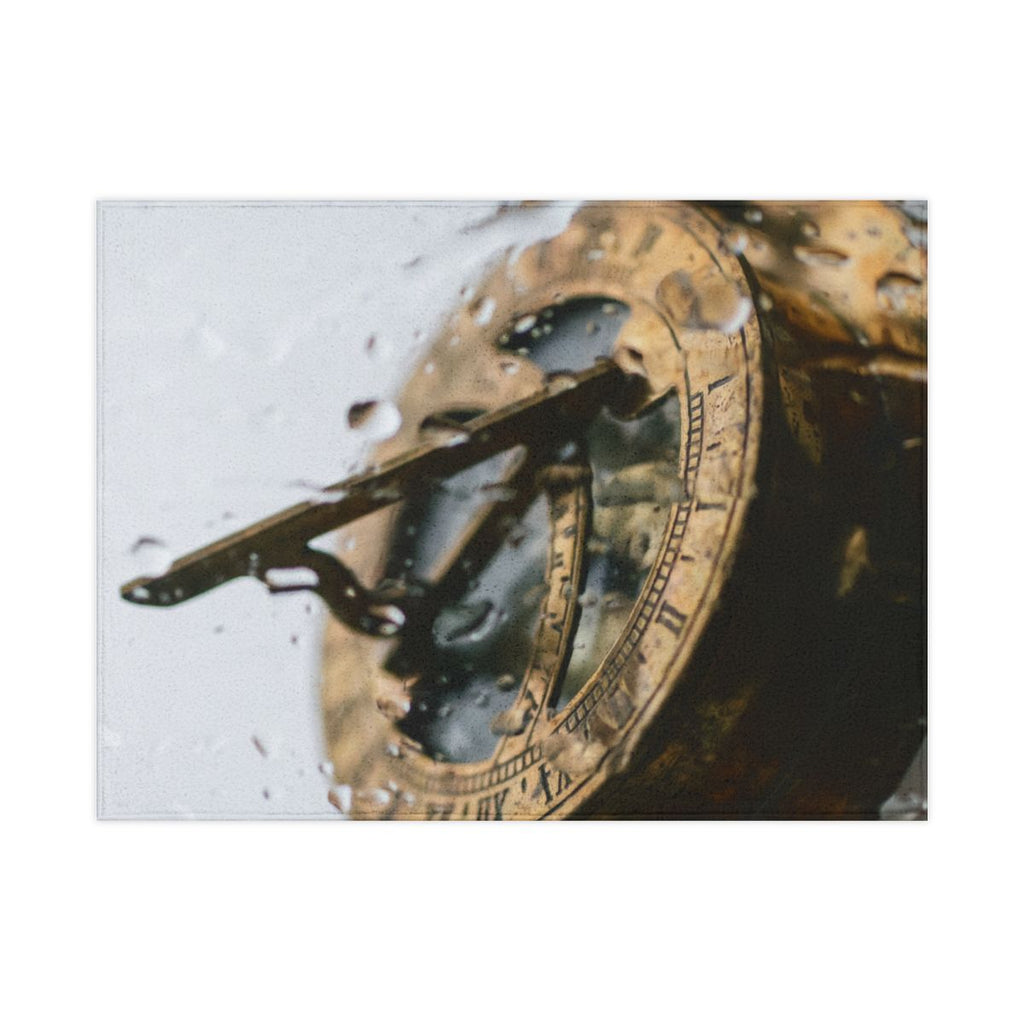 Antique Brass Sundial Toddler Blanket