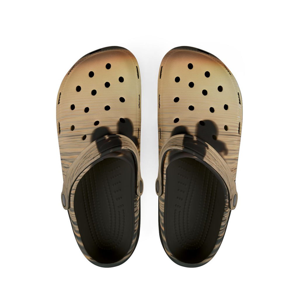 EVA Foam Shoes - Sunset Ripples Foam Clogs | Echovira...