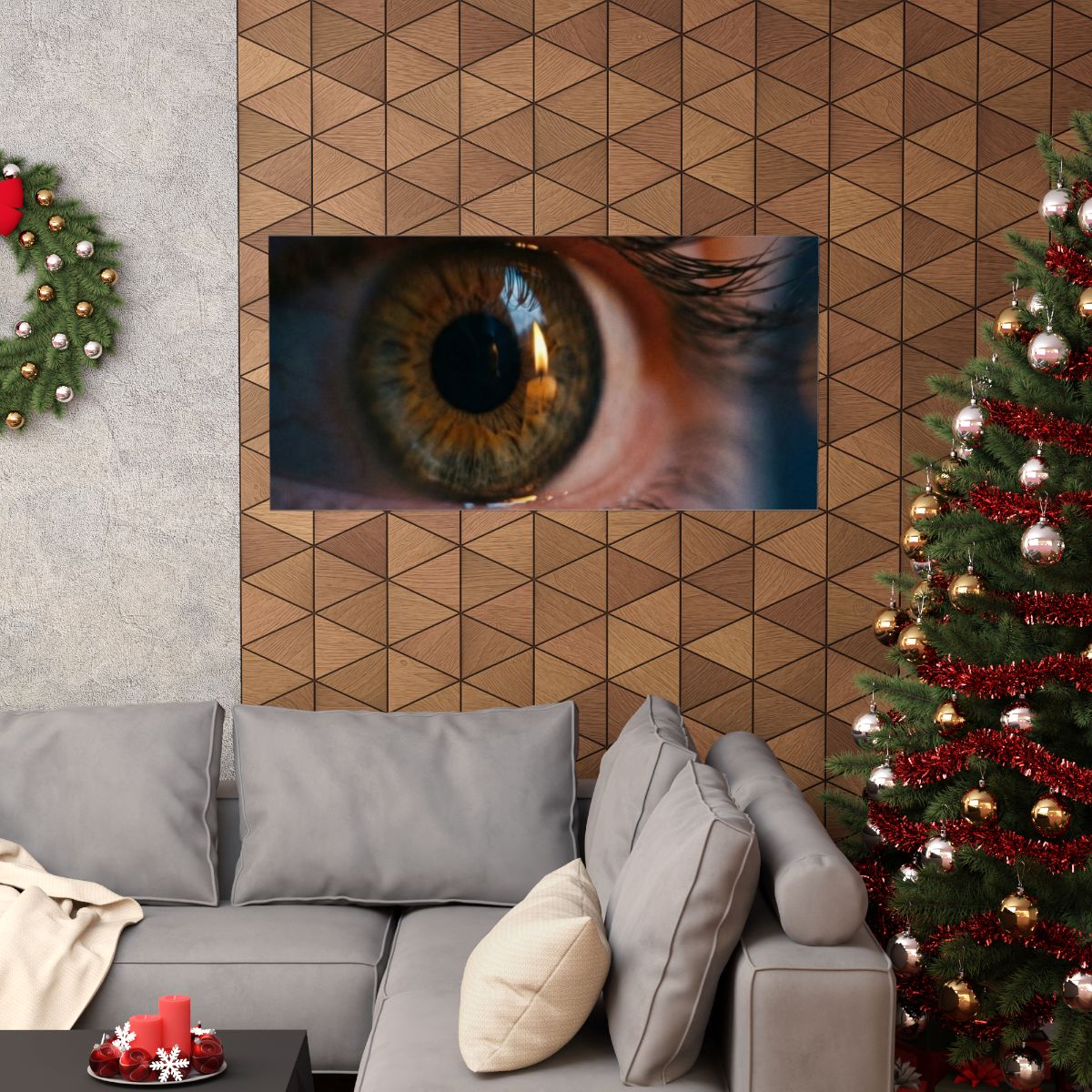 Matte Horizontal Posters - Amber Iris Reflection Fine Art......
