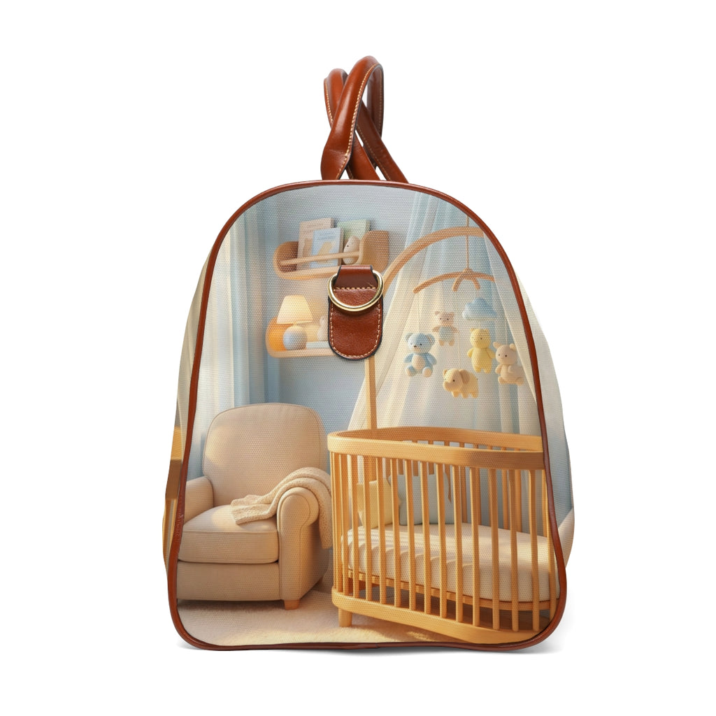 Serene Waterproof Travel Bag - Soft Blue