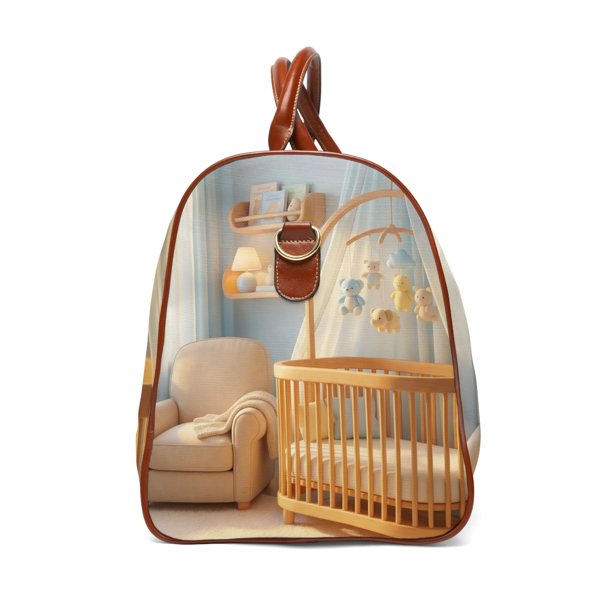 Serene Waterproof Travel Bag - Soft Blue