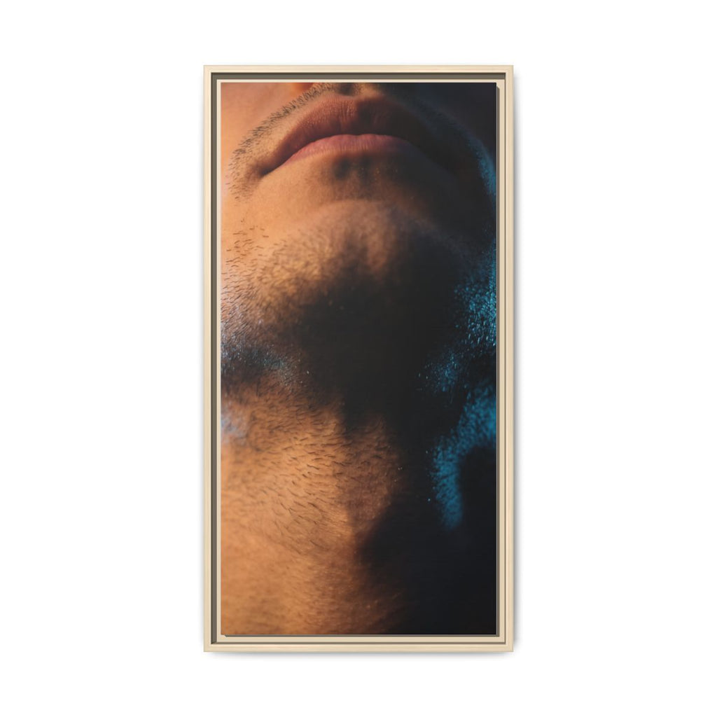 Framed Matte Canvas - Neon Noir