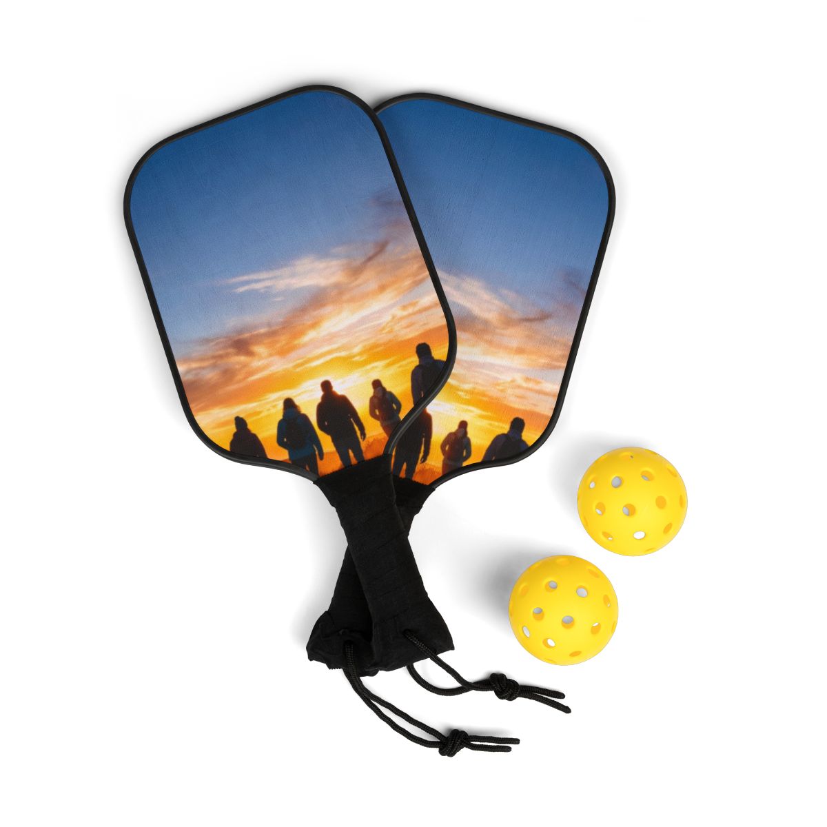 Pickleball Kit - Golden Hour Mountain | Echovira Gallery