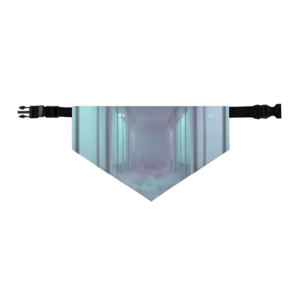 Pet Bandana Collar - Liminal Corridor Fog Art Print |...