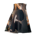 Women's Skater Skirt - Midnight City Silhouette | Echovira...