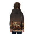 Sudadera infantil con capucha Nocturno urbano