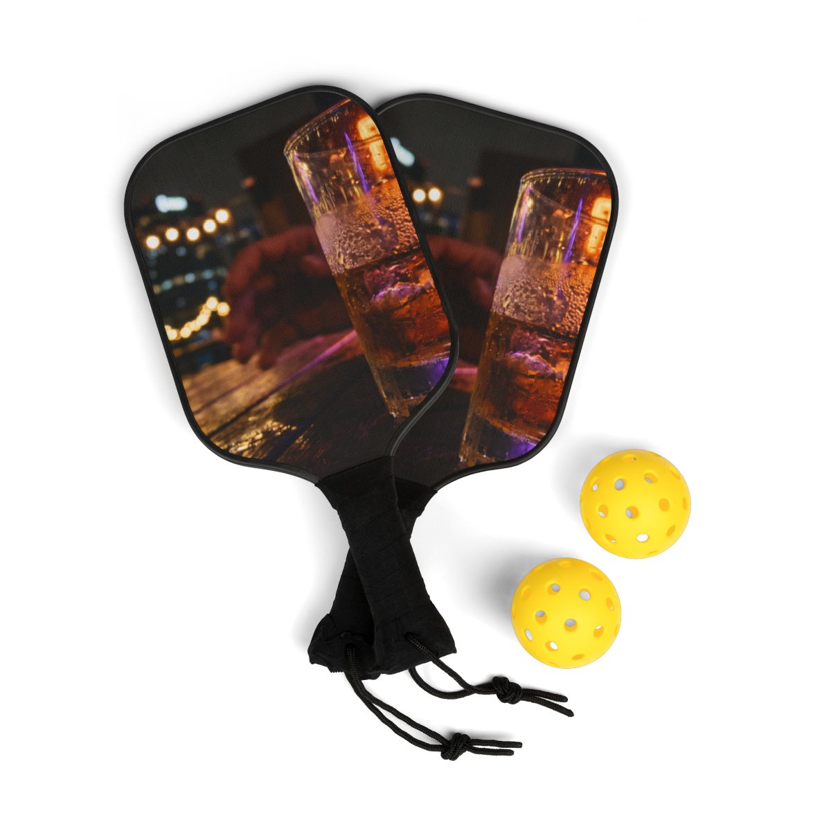 Pickleball Kit - Neon Nights Style | Echovira Gallery