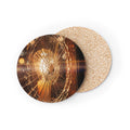 Coasters - Shattered Glass Glow Art Print | Echovira Gallery