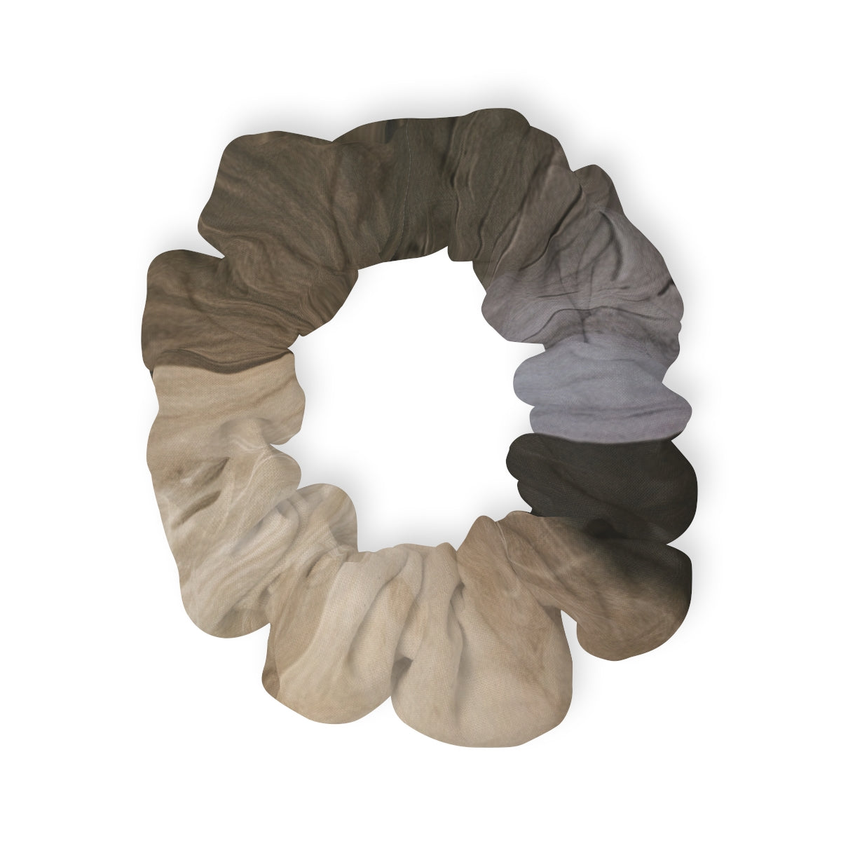 Scrunchie - Shadows of the Citadel moody architectural print...