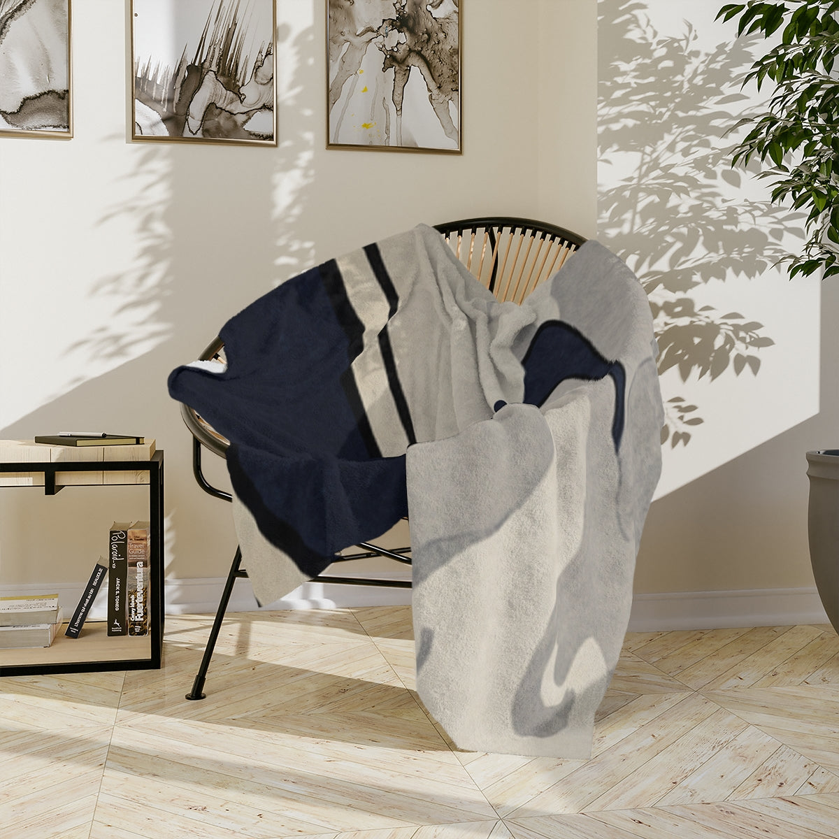 Velveteen Blanket - Silent Path Horizon | Echovira Gallery