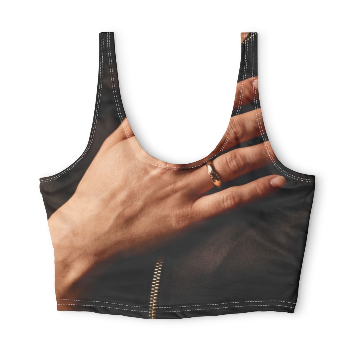 Polyester Sports Bra - Silent Radiance Athletic | Echovira...